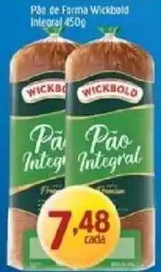 Supermercados Guanabara Pão de Farma Wickbold Integral oferta