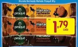 Supermercados Guanabara Biscoito recheado maltado piraque oferta