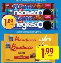Supermercados Guanabara Biscoito recheado bone ou negresco oferta