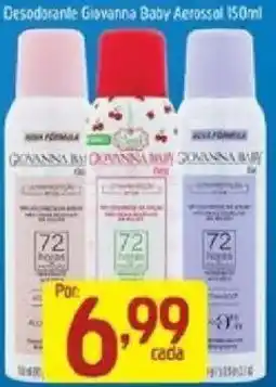 Supermercados Guanabara Desodorante Giovanna Baby Aerosol oferta