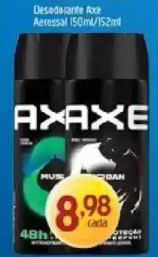 Supermercados Guanabara Desodorante axe oferta