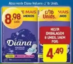 Supermercados Guanabara Absorvente diana natural oferta