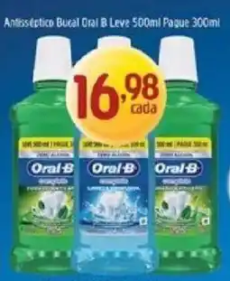 Supermercados Guanabara Antisséptico Bucal Oral B Leve oferta