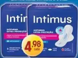 Supermercados Guanabara Intimus noturno extra proteção oferta