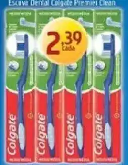 Supermercados Guanabara Escova Dental Colgate Premier Clean oferta