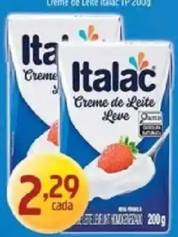 Supermercados Guanabara Creme de Leite Leve oferta
