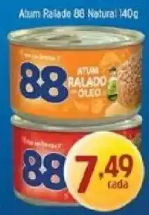 Supermercados Guanabara Atum ralado 88 natural oferta
