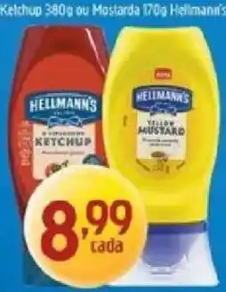 Supermercados Guanabara Ketchup ou Mostarda Hellmann's oferta