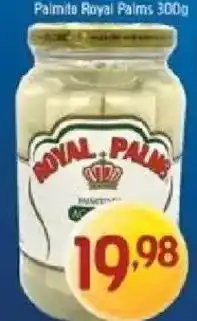 Supermercados Guanabara Palmito royal palms oferta
