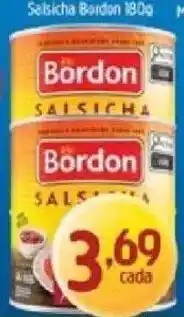 Supermercados Guanabara Salsicha bordon oferta