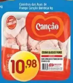 Supermercados Guanabara Coxinhas das Asas de Frango Canção Bandeja oferta