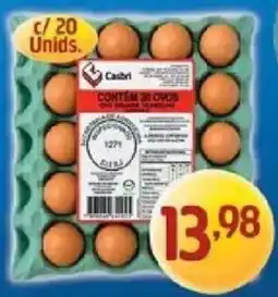 Supermercados Guanabara Ovos casbri oferta