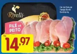 Supermercados Guanabara Filé de peito de frango rivelli oferta