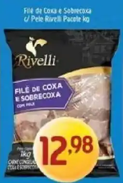 Supermercados Guanabara Filé de coxa e sobrecoxa com pele rivelli oferta