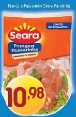 Supermercados Guanabara Frango a Passarinho Seara oferta