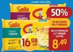 Supermercados Guanabara Lasanha sadia oferta