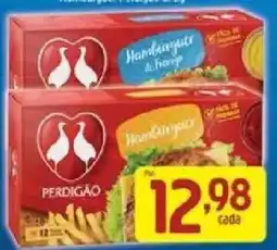 Supermercados Guanabara Hambúrguer de frango oferta