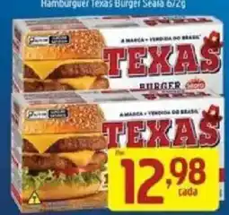 Supermercados Guanabara Hambúrguer texas burger séria oferta