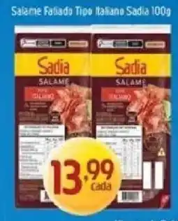 Supermercados Guanabara Salame Fatiado Tipo Italiano Sadia oferta