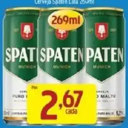 Supermercados Guanabara Cerveja spaten lata oferta