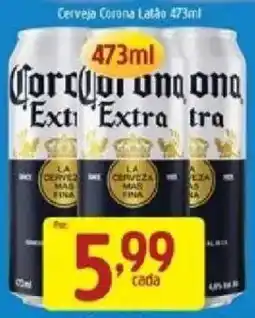 Supermercados Guanabara Cerveja Corona Latão oferta