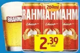 Supermercados Guanabara Cerveja brahma c/3 oferta