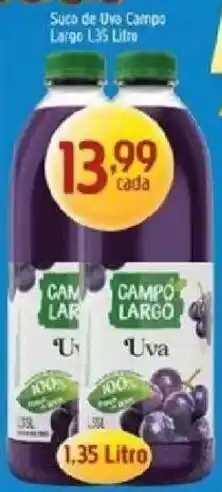 Supermercados Guanabara Suco de Uva Campo Largo oferta
