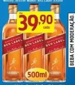 Supermercados Guanabara Whisky Johnnie Walker Red Label oferta