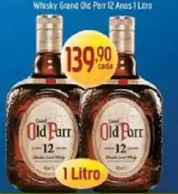 Supermercados Guanabara Whisky grand old parr 12 anes oferta