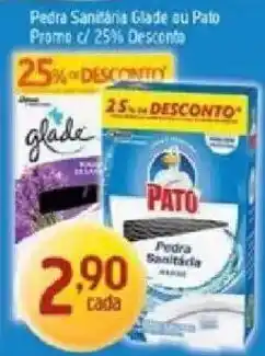 Supermercados Guanabara Pedra Sanitária Glade ou Pato oferta
