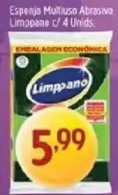 Supermercados Guanabara Esponja multiuso abrasiva limppano oferta
