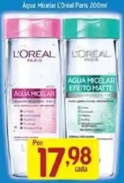 Supermercados Guanabara Água micelar l'oreal paris oferta