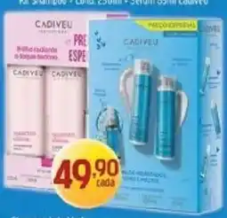 Supermercados Guanabara Kit shampoo + Lotion + Serum Cadiveu oferta