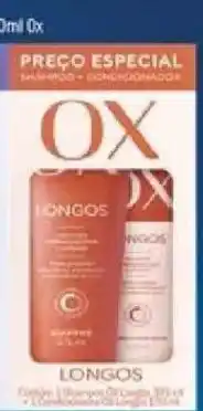 Supermercados Guanabara Shampoo e condicionador ox oferta