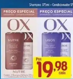 Supermercados Guanabara Shampoo ox nutre oferta