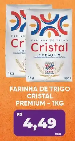 Tatico Farinha de trigo cristal premium oferta