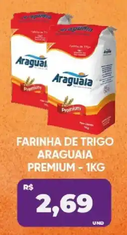 Tatico Farinha de trigo araguaia premium oferta