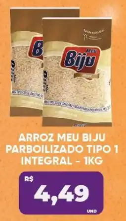 Tatico Arroz meu biju parboilizado tipo 1 integral oferta