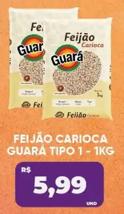 Tatico Feijão carioca guará tipo 1 oferta