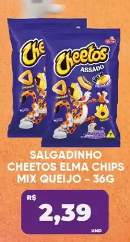 Tatico Salgadinho cheetos elma chips mix queijo oferta