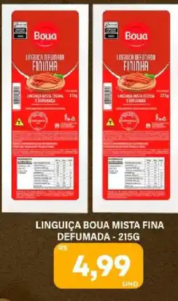Tatico Linguiça boua mista fina defumada oferta