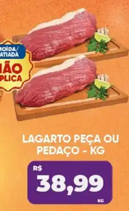 Tatico Lagarto peça ou pedaço oferta