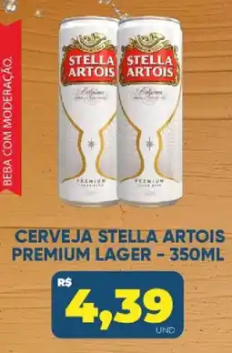 Tatico Cerveja stella artois premium lager oferta