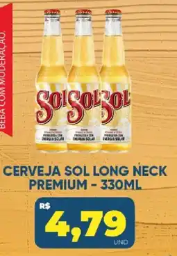 Tatico Cerveja sol long neck premium oferta