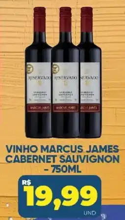 Tatico vinho marcus james cabernet sauvignon oferta