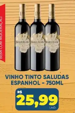 Tatico vinho tinto saludas espanhol oferta