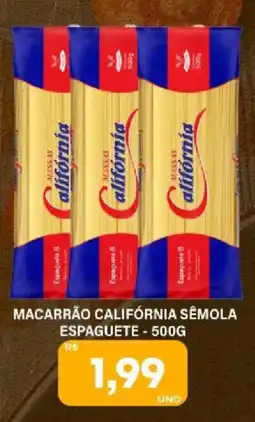 Tatico Macarrão califórnia sêmola espaguete oferta