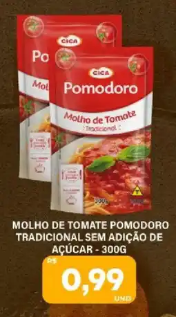 Tatico Molho de tomate pomodoro tradicional oferta