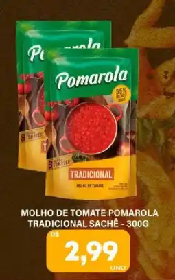 Tatico molho de tomate pomarola tradicional oferta