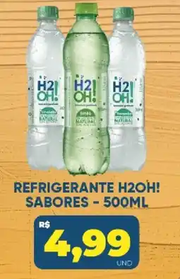 Tatico Refrigerante h2oh! sabores oferta